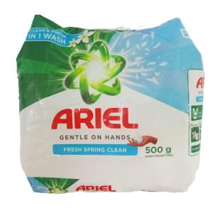 ARIEL FRESH SPRING CLEAN DETERGENT POWDER 500G