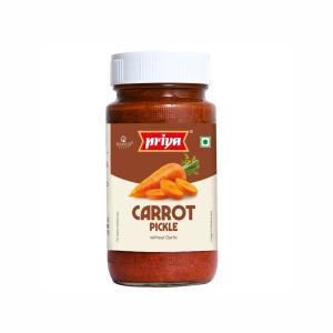 PRIYA CARROT PICKLE WITH GARLIC 300G