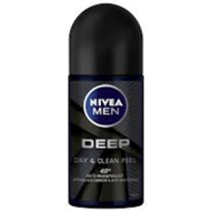 NIVEA ROLL ON DEEP BLACK CARBON 50 ML