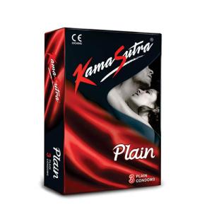 KAMA SUTRA PLAIN CONDOMS — 3UN PACK