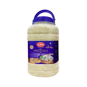 SONA GOLD BASMATI RICE PET JAR 2 KG
