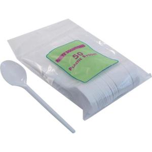 DISPOSABLE PLASTIC SPOON 50PCS