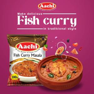 AACHI FISH CURRY MASALA 100G